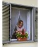 ZANZARIERA MAGNETICA PER FINESTRA CM 150X180 H GRIGIO CON MAGNETI