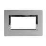 Ave Vera Sistema 44 in Alluminio 4 moduli alluminio naturale spazzolato 44PA4ALS