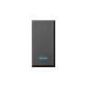 AVE TEKLA44 445001 INTERRUTTORE 1P NERO OPACO ILLUMINABILE