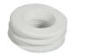morsetto piccolo per wc in gomma bianca mm 50x30 ricambio per bagno tubo