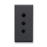 PRESA ST.ITALIANO 2P-T 10A TEKLA 1M - AVE 445006TS