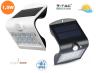 LED 1.5W LED SOLAR WALL LIGHT 4000K 3000K WHITEBLACK BODY - NEW