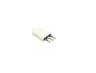 SPINA DRITTA POLIPLAST 2P   T 10A 300600B COLORE BIANCO