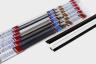 Parte Inferiore Della Porta Isolamento Termico PVC A Spazzola Tubo 100cm Marrone