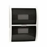 Coperchio 53T24B IP40 colore bianco domus RAL9010 24 moduli DIN  BL08P e BL08CG