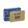 AVE BL04P Scatola da incasso derivazione con paramalta da utilizzare con BL04C