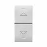 DUE MEZZI TASTI CON FRECCE PER COMMUTATORE IOT DOMUS 1 MOD. S44
