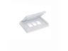 FAEG SUPPORTO STAGNO TIPO MAGIC 3 POSTI BIANCO