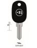CHIAVE aprilia  scarabeo SPORTELLO-SPA4SP- ssa4rp-POS1RP-fiat panda-36751