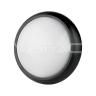 12W Dome Plafoniera LED Corpo Nero Bianco naturale