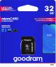 GoodRAM microSD 32GB class 10 UHS I - adapter - retail blister - M1AA-0320R12