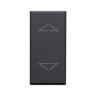 Commutatore a bascula, Tekla S44, colore grigio Tekla, 1P 10A 250V