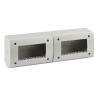 Contenitore autoportante IP40, S44 colore RAL 7035 per minicanali