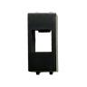 Adattatore per frutti keystone serie ave tekla nero