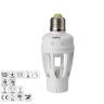 PORTALAMPADA ADATTATORE E27 SENSORE MOVIMENTO E CREPUSCOLARE V TAC VT-8005 4982