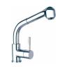 RUBINETTO MISCELATORE MONO LAVELLO CUCINA CON DOCCETTA ESTRAIBILE CROMO GEMINI