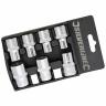 set inserti metrici esagonali chiave a bussola1/2 7 pz 10\19 mm