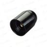 PORTALAMPADA PORTA LAMPADE E27 LISCIO IN RESINA PER LAMPADINE E LED NERO