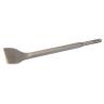 SCALPELLO PIATTO PIEGATO SDS PLUS  250 mm  DEMOLITORE TASSELLATORE SDS piatrelle