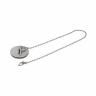 TAPPO cromato in PVC 1 1/2"  per PILETTA CON CATENA SCARICO LAVELLO  LAVABO