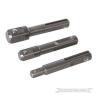 Set di adattatori SDS Plus a chiavi a bussola 3 p.zi 1/4", 3/8" e 1/2"