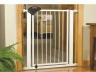CANCELLETTO CANCELLO DI SICUREZZA PER BAMBINI O ANIMALI BIANCO L84,7X3XH91,2