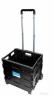 Cassetta Pvc Portatile pieghevole carrello in plastica spesa oggetti a trolley
