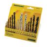 KIT SET ASSORTIMENTO PUNTE PER METALLO HSS FERRO LEGNO MURO VALIGETTA PORTATILE