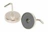 KIT SET 2 GANCI GANCIO CON CALAMITA MAGNETICO MAGNETE CALAMITATO PORTAUTENSILI