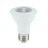 LAMPADINA LED - SAMSUNG CHIP 7W E27 PAR20  PLASTICA BIANCO C - Calda - XXHOHX