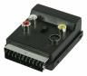 Adattatore SCART Commutabile Maschio SCART Femmina  S-Video Femina 5412810282920