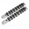 set kit 2 pz di rastrelliere x chiavi a bussola 1/4 rail 18 clips 675314