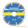 DISCO DIAMANTATO CORONA SEGMENTATA SMERIGLIATRICE TAGLIO MURO PIETRA MARMO 115MM